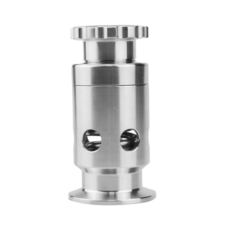 Food Grade Clamp Breathable Valve Stainless Steel 304 316L Pressure Control Safety Valve