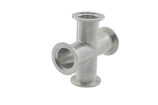 Vacuum Stainless Steel KF Four Way Cross