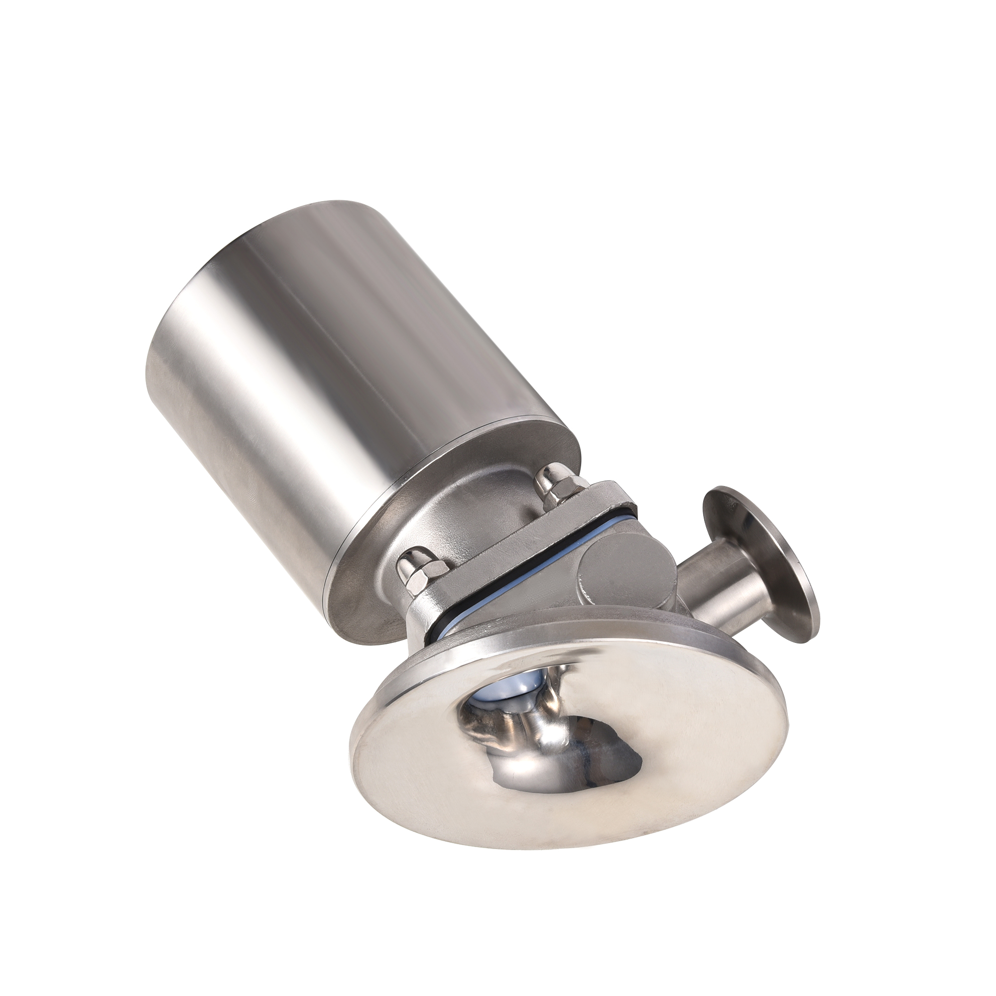 Sanitary Stainless Steel Clamp Diaphragm Tank Bottom Valve