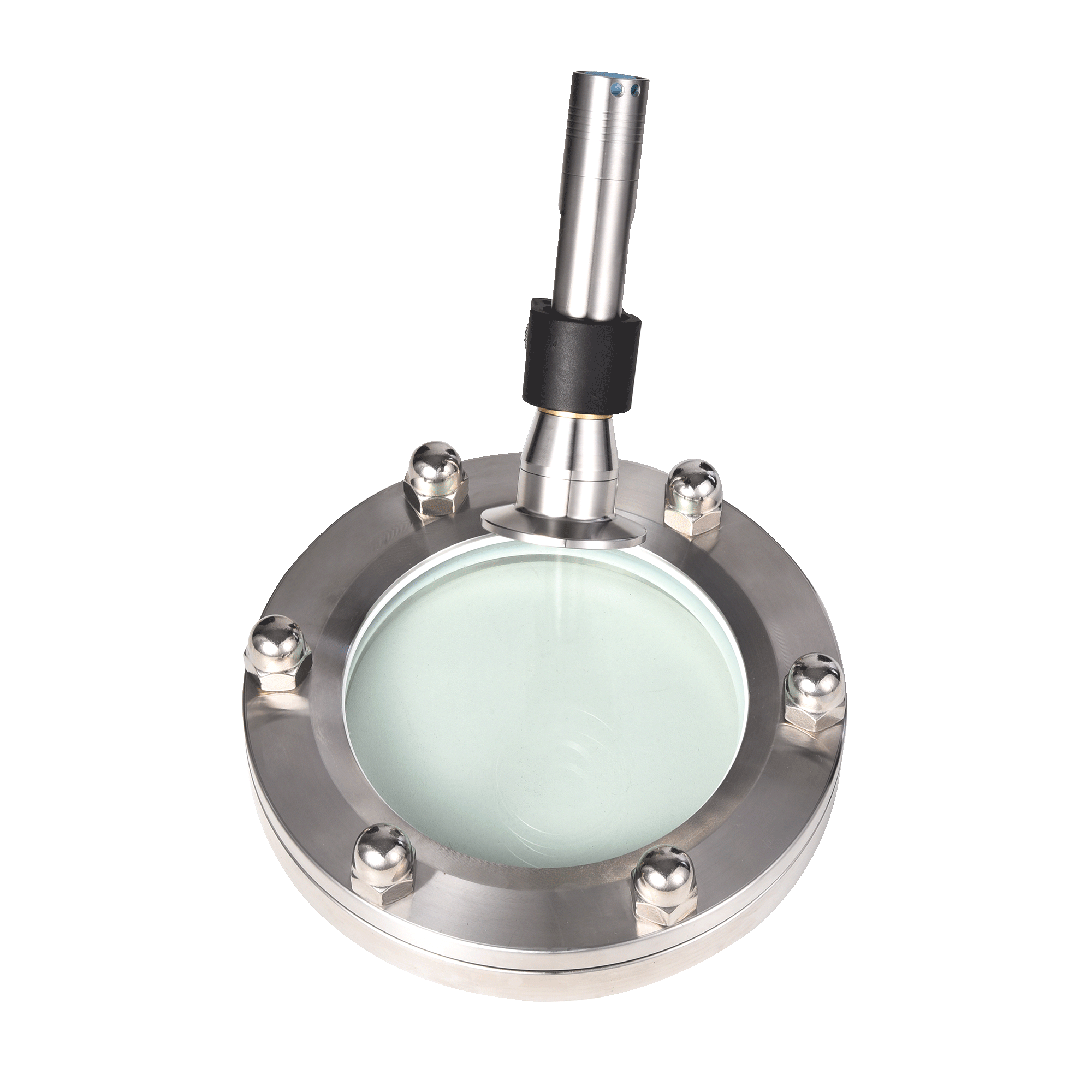 Sanitary Tempered Glass Flange Lighted Sight Glass