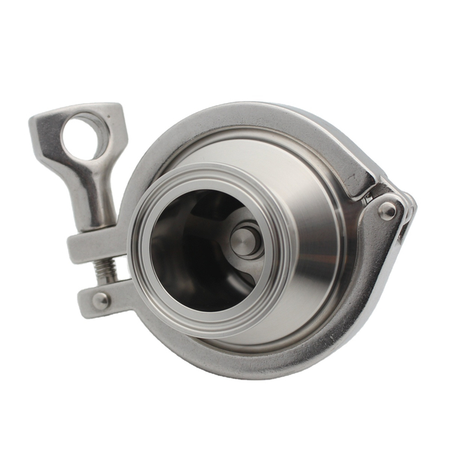 Sanitary Stainless Steel SS304 SS316L Tri Clamp Check Valve Non Return Valve