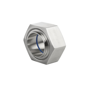 3A Sanitary Pipe Fittings Stainless Steel Blind Nut Union Set