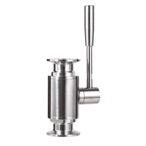 Manual Stainless Steel 316L Clamp Straight Ball Valve