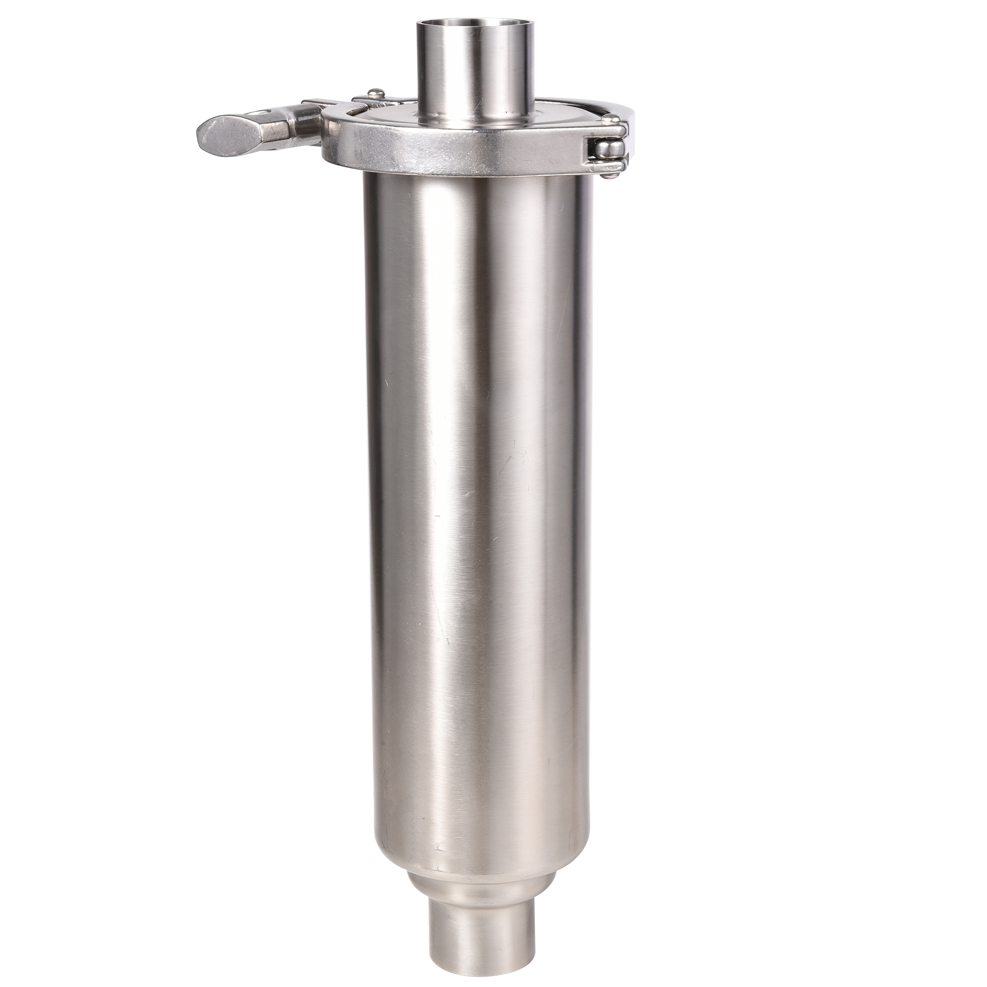 Food Grade Stainless Steel SS304 SS316L Welded Sanitary Straigt Type Filter Strainer