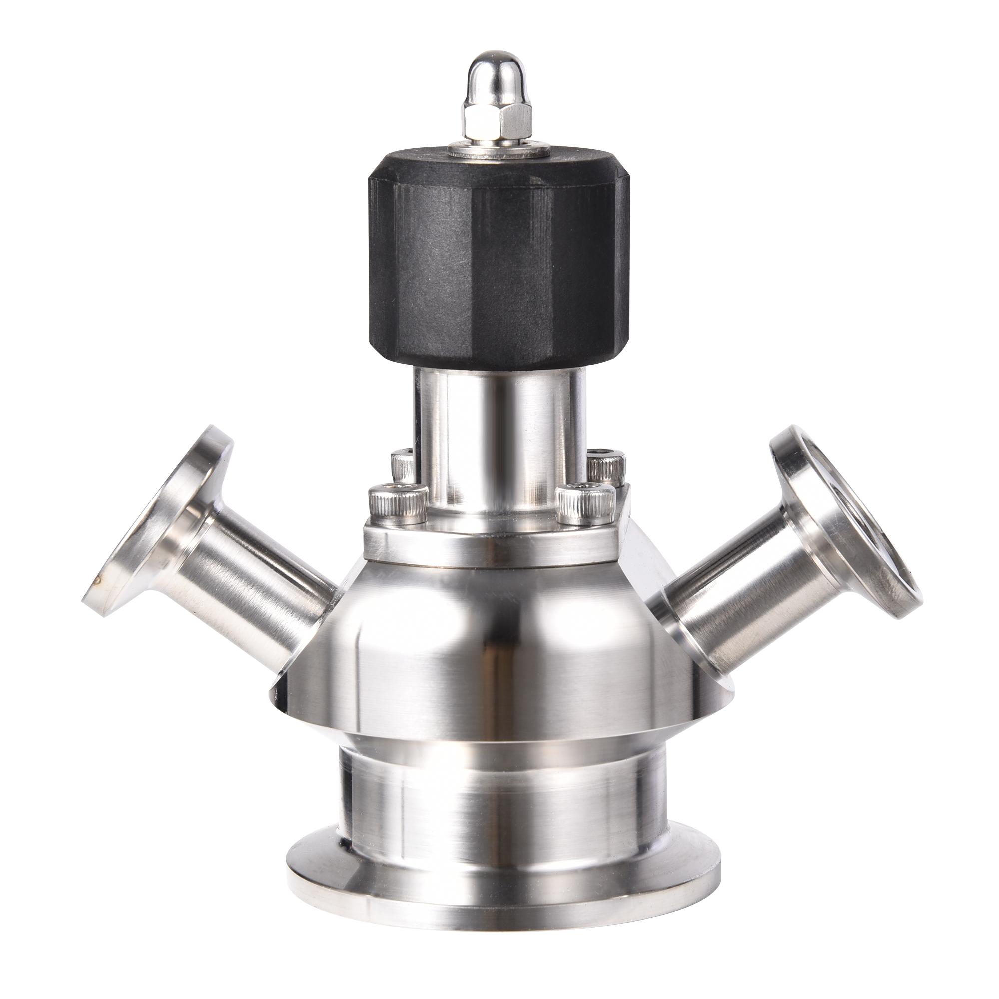 Sanitary Stainless Steel Clamped Aseptic Sample Valve