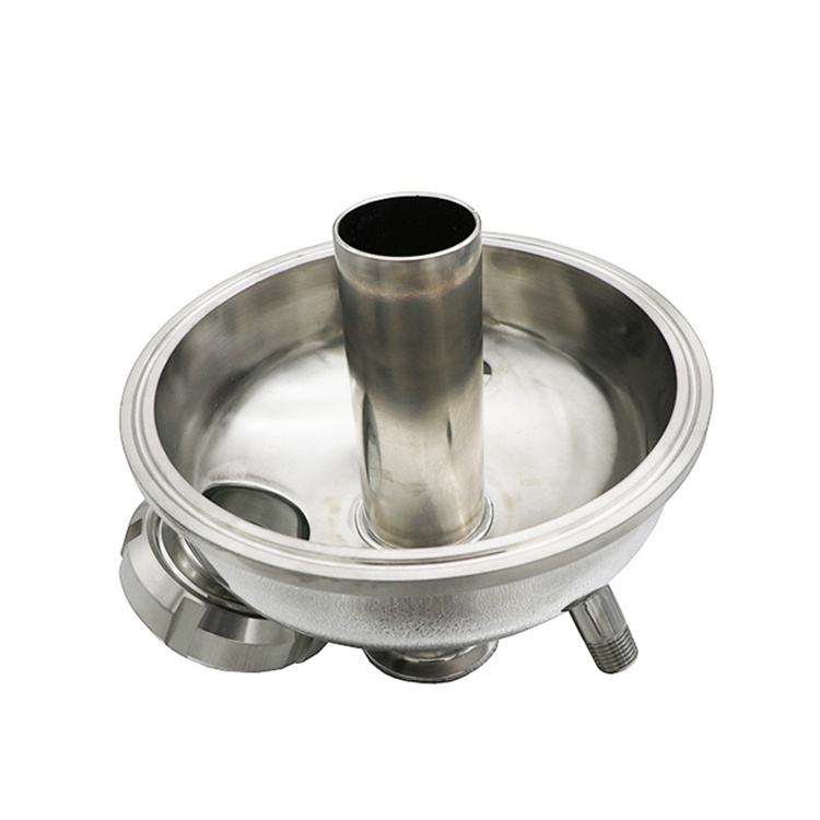 DIN Stainless Steel 304/316L Clamp Concentric Reducer Food Beverage End Cap Reducer