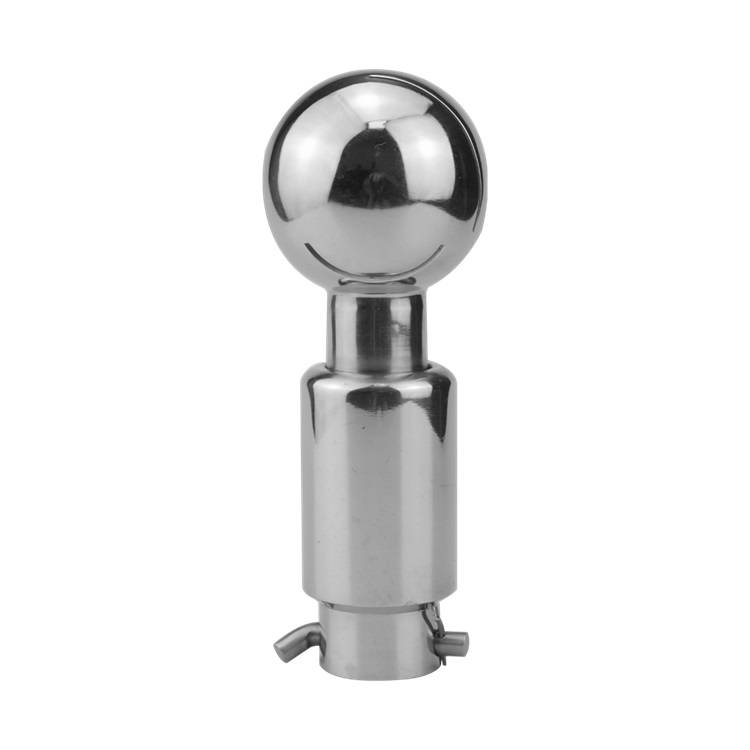 Pharmacy Stainless Stee Tank Cleaner Fittings SS304 Sanitary Bolted Rotary Cleaning Ball for Tank Wash