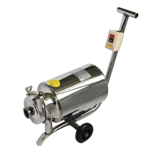 Single Phase Sanitary Stainless Steel SS304 Food Grade Mobile Centrifugal Beverage Pump