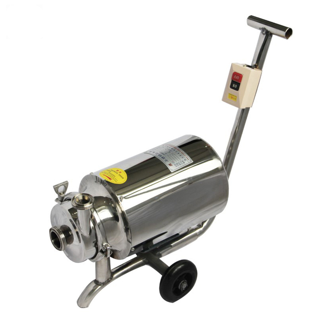 Food Grade Stainless Steel SS304 SS316L Sanitary Centrifugal Milk Pump