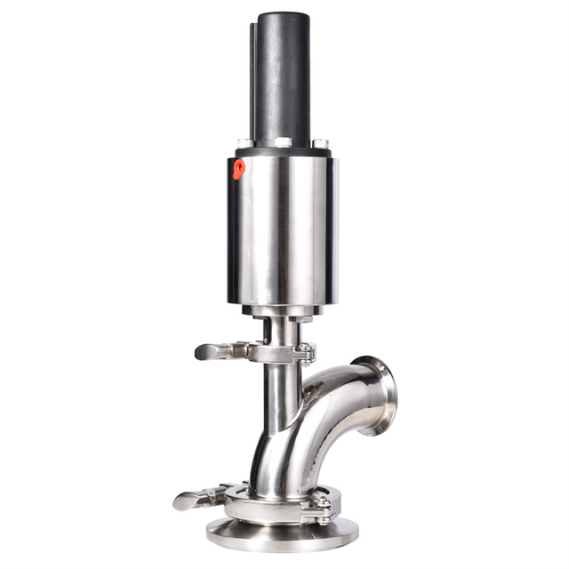 Stainless Steel 304L Clamp Pneumatic Hygienic Ball Type Tank Bottom Valve