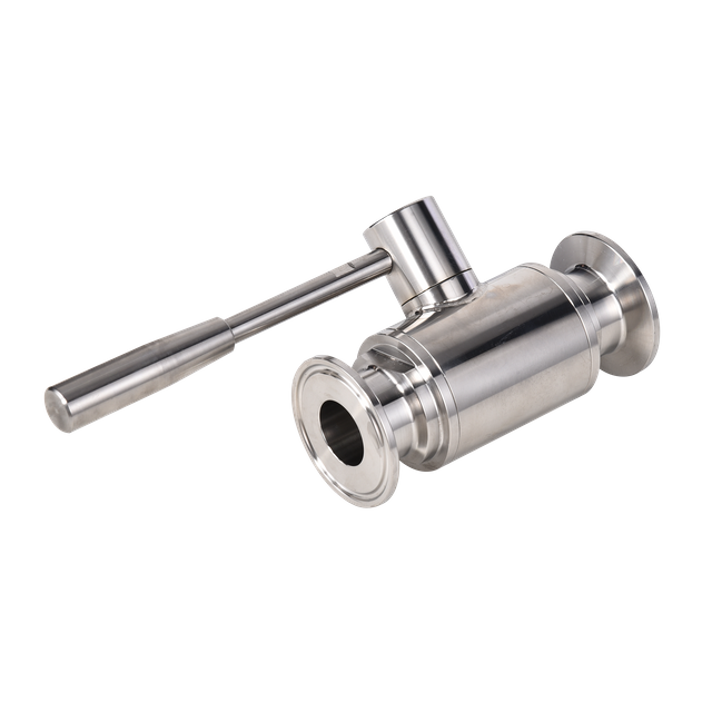 Food Grade Stainless Steel SS304 SS316L Manual Tri Clamp Ball Valve