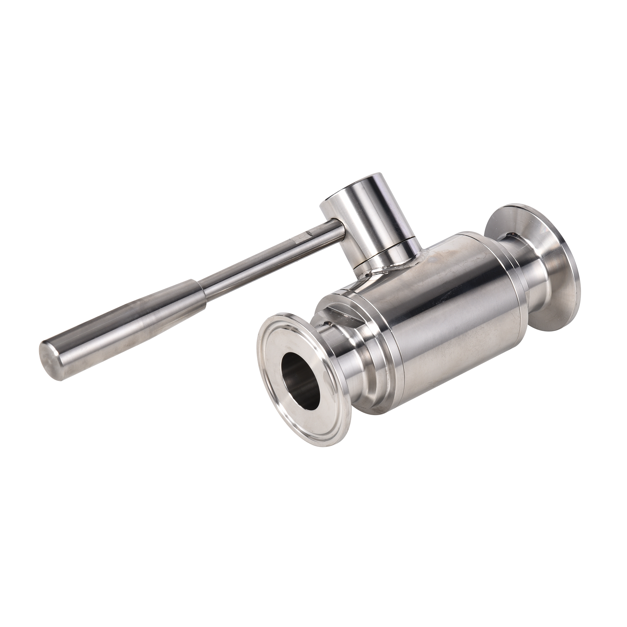 Food Grade Stainless Steel SS304 SS316L Manual Tri Clamp Ball Valve