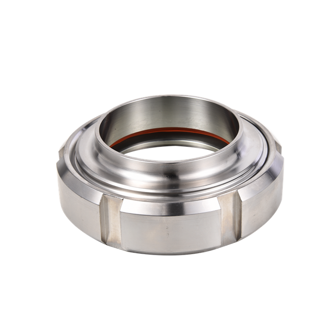 Food Beverage Stainless Steel 304 ISO/IDF Union Set Round Nut