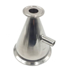 Food Grade Stainless Steel 304/316LConcentric Reducer Hygienic Pipe Fittings Clamp For Tank