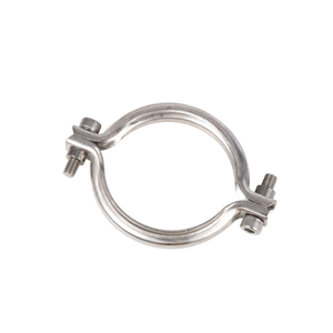  Sanitary Stainless Steel 2pcs Heavy Duty Clamp