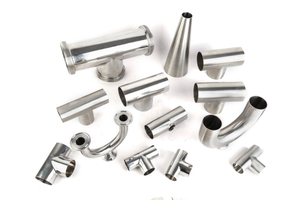 SS304 316l Food Grade Sanitary Stainless Steel Pipe Pipe Fitting