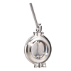 Food Grade Stainless Steel SS304 SS316L Manual Operation For Powder Butterfly Valve