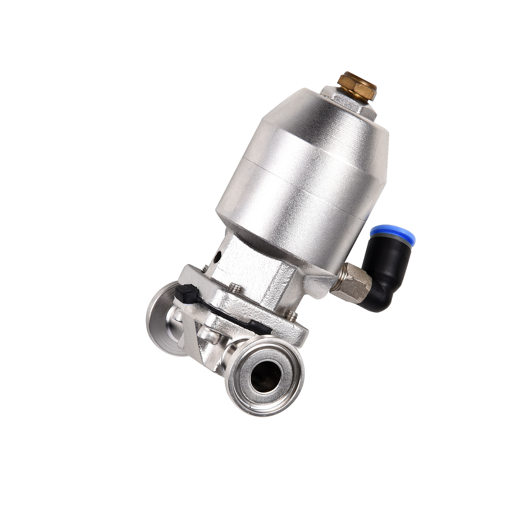 Sanitary Mini Type Pneumatic Stainless Steel Diaphragm Valve for Chemical Industrial