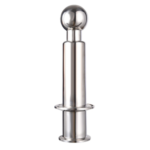 Food Grade Stainless Steel Clamp Rotary Cleaning Ball for Tank