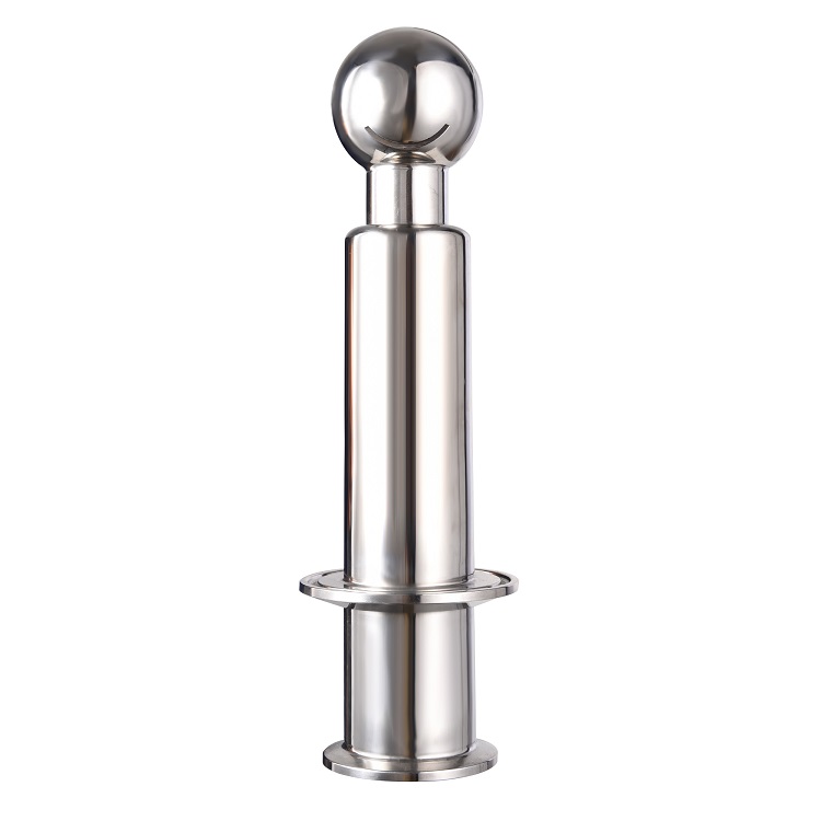 Food Grade Stainless Steel Clamp Rotary Cleaning Ball for Tank