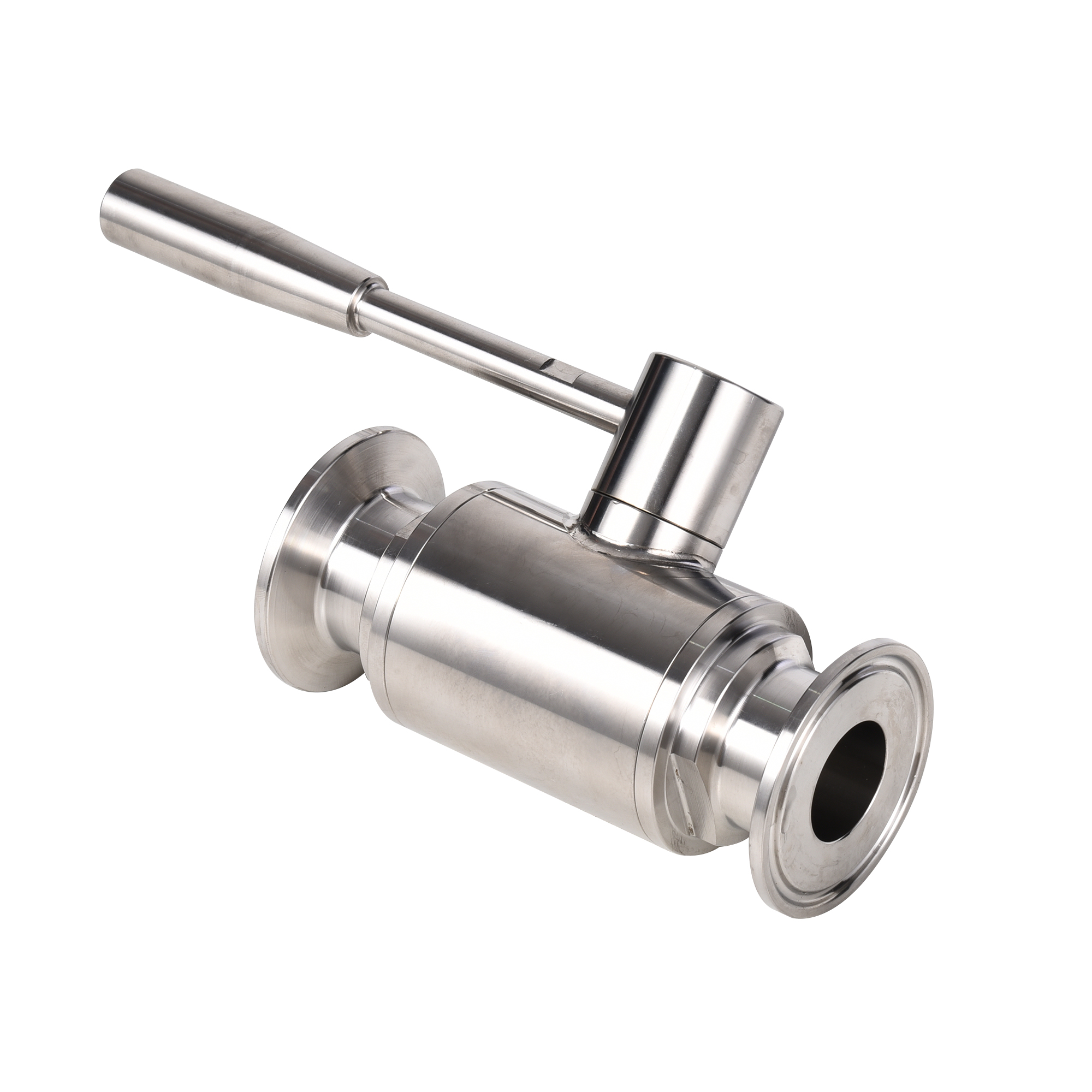 Food Grade Stainless Steel SS304 SS316L Manual Tri Clamp Ball Valve