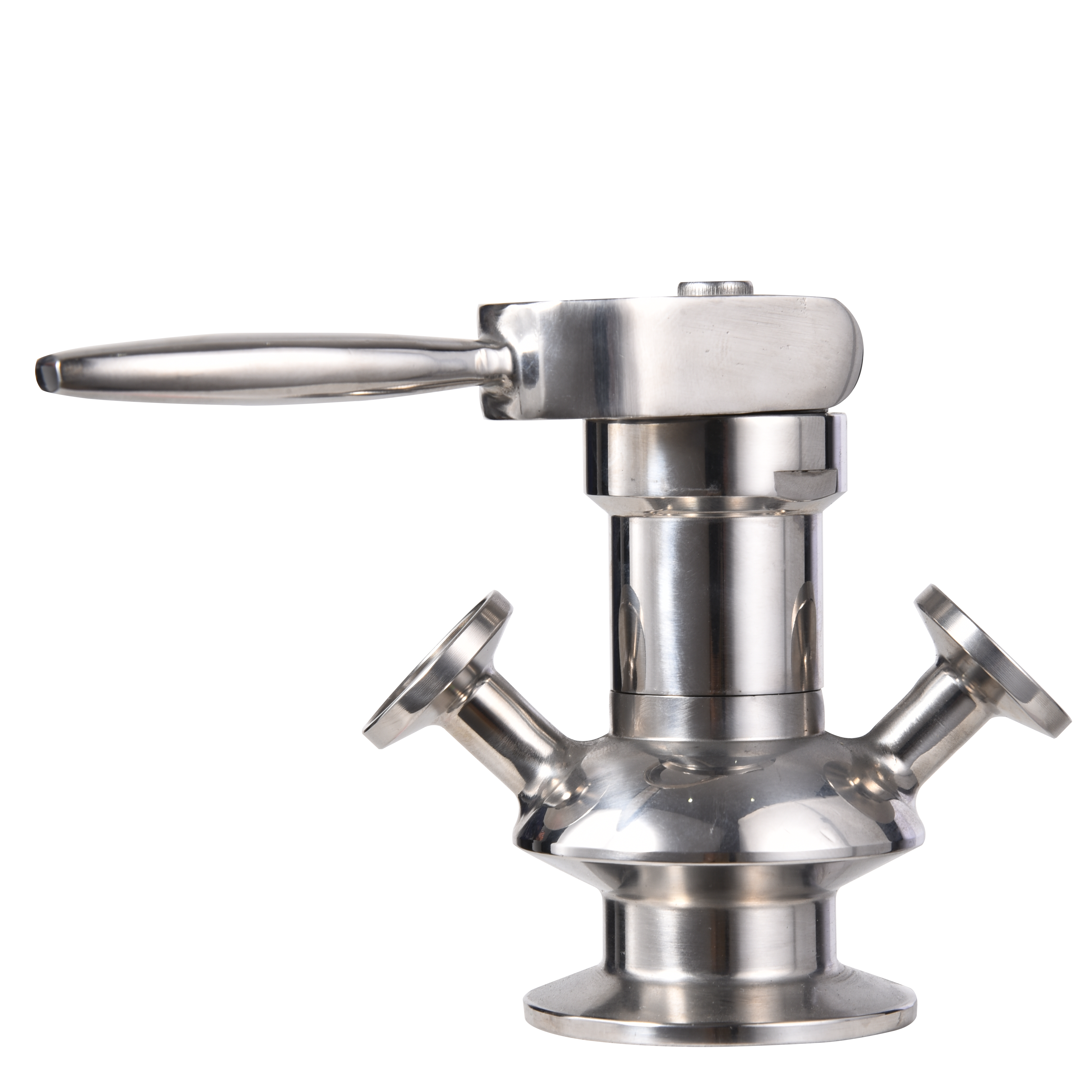 Stainless Steel Handle Quick Opening Type Sterile Sampling Valve