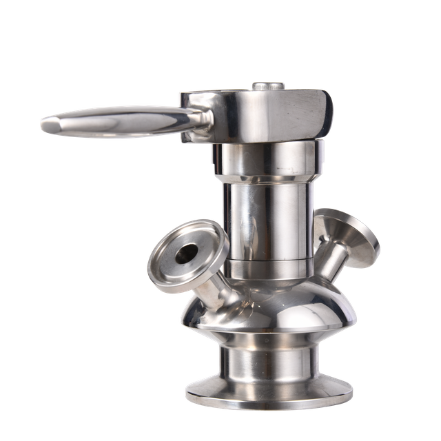 Stainless Steel Handle Quick Opening Type Sterile Sampling Valve
