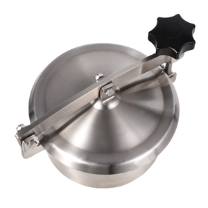 Food Grade Stainless Steel SS304 SS316L Round Manhole Cover Tank Manway