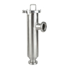 Sanitary Stainless Steel SS304 SS316L Food Grade Metal Mesh Pipeline Industrial Angle Type SMS Threaded Strainer For Juice Wort Beer Milk