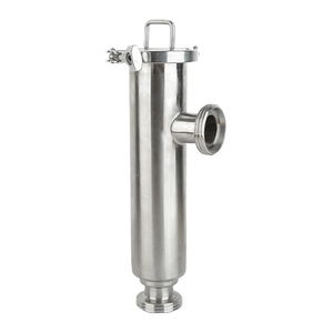 Sanitary Stainless Steel SS304 SS316L Food Grade Metal Mesh Pipeline Industrial Angle Type SMS Threaded Strainer For Juice Wort Beer Milk