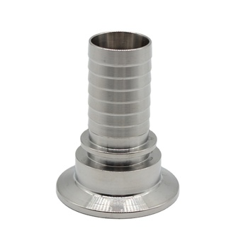 Food Processing Pipe Adapter Stainless Steel 304/316L Nut-type Hose Coupling