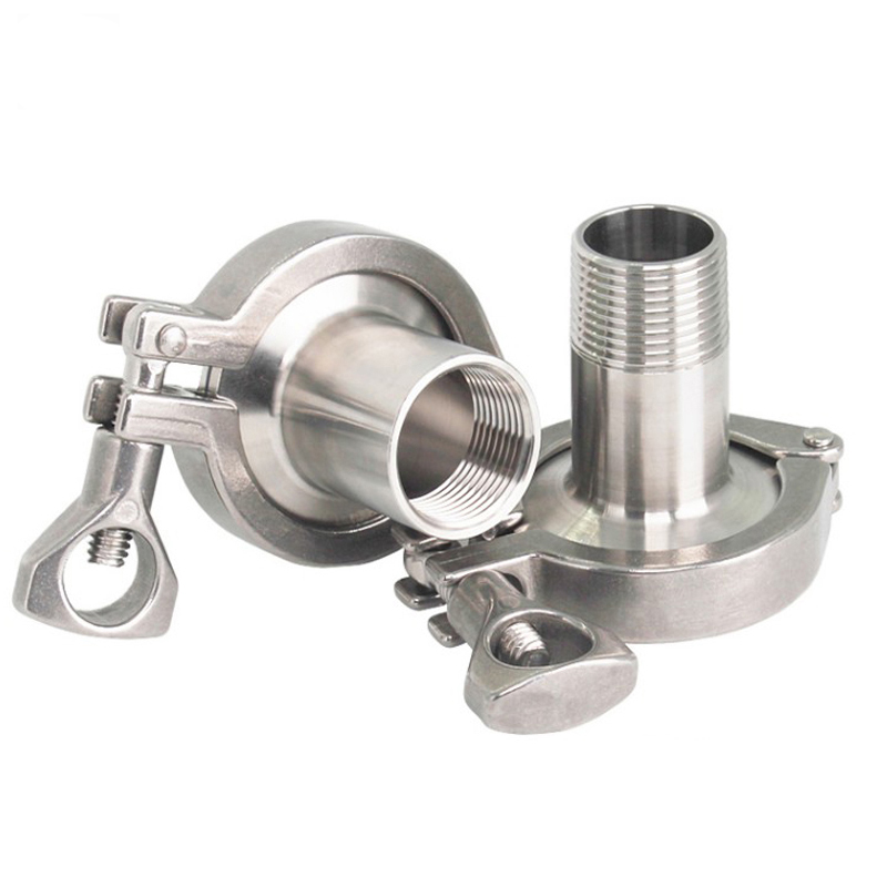 Sanitary Stainless Steel 304/316L Clamp Union Set Threaded Union Set