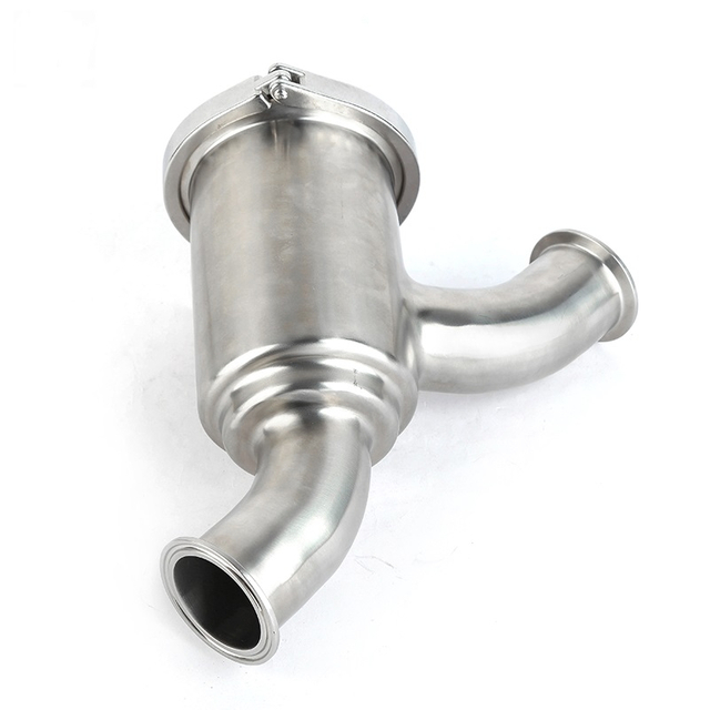 Stainless Steel SS304 SS316L DN25 Sanitary Tri Clamp Y Type Filter Strainer