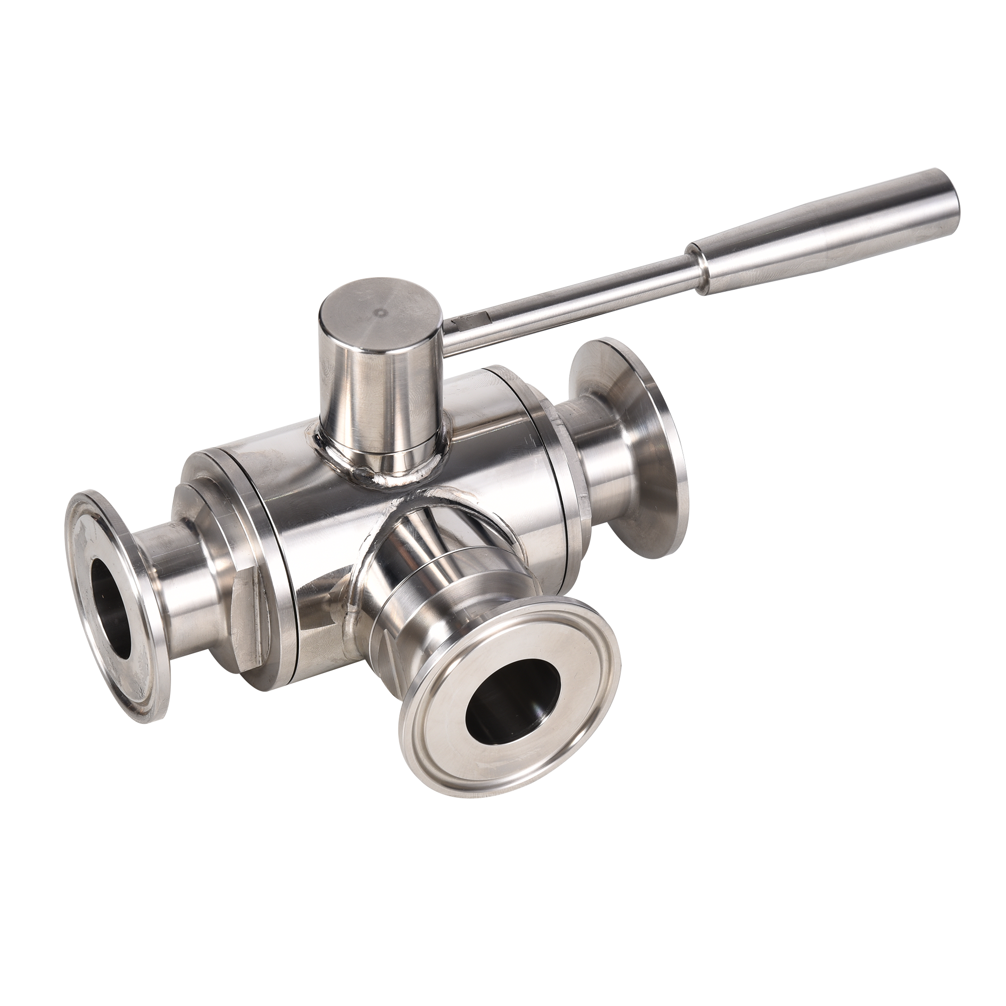 Food Grade Stainless Steel SS304 SS316L Manual Tri Clamp Ball Valve