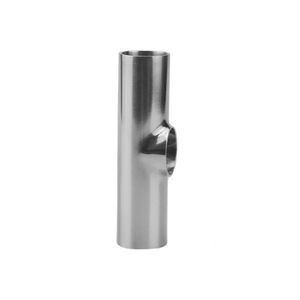 Food Grade Stainless Steel 304 Fittings Sanitary Short Tee Adapter
