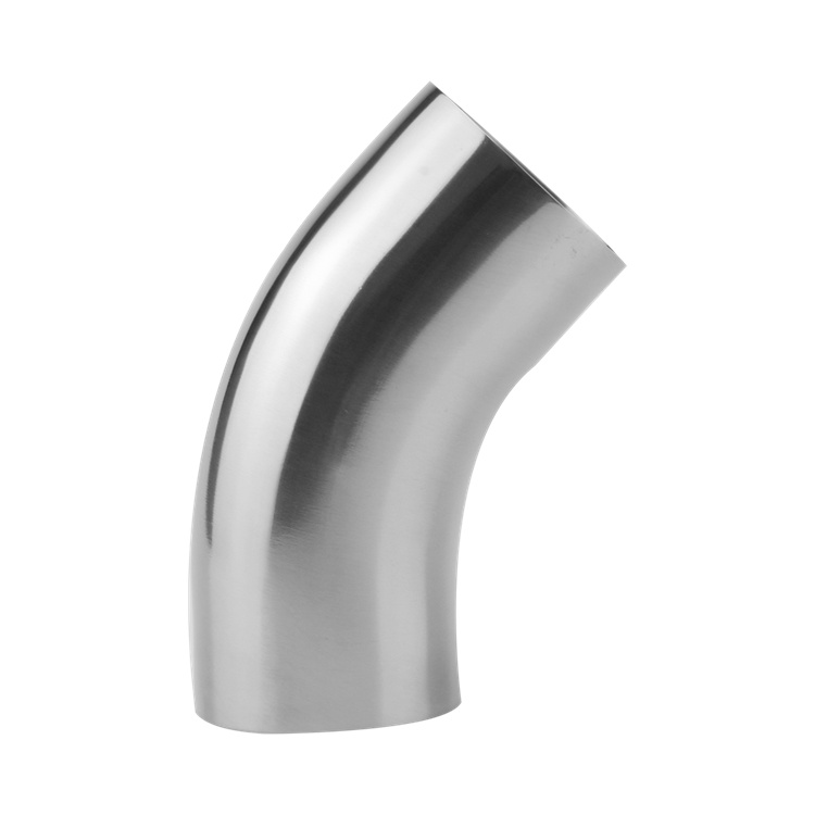 Food Grade Stainless Steel 304 Fittings Sanitary Short Tee Adapter