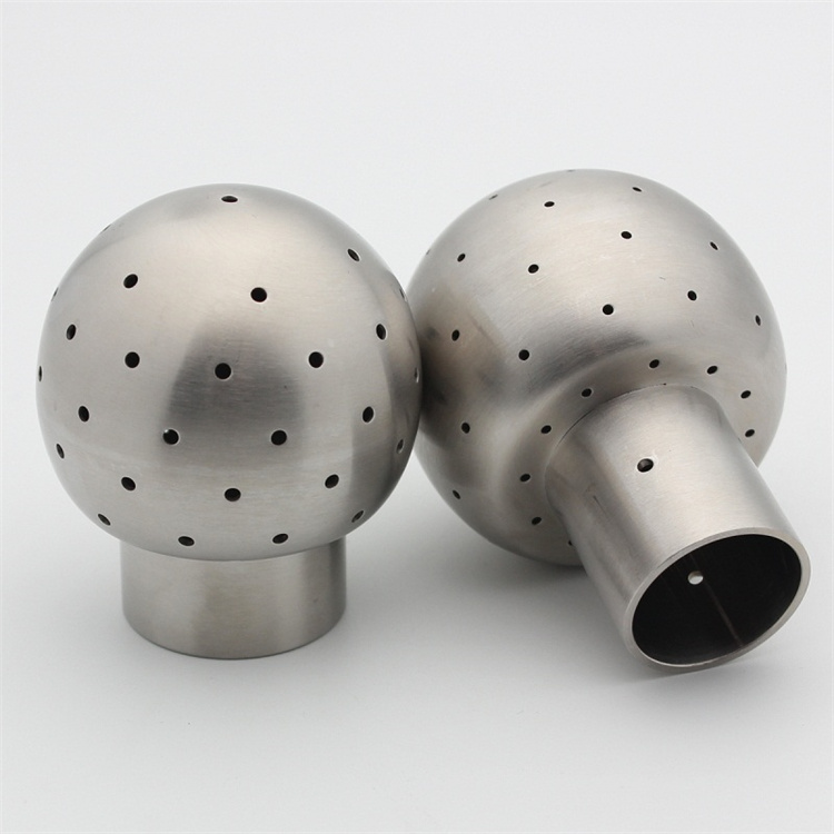 Food Grade Stainless Steel Clamp Rotary Cleaning Ball for Tank