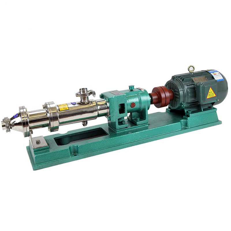 Sanitary Stainless Steel SUS304 SUS316L Single Screw Pump