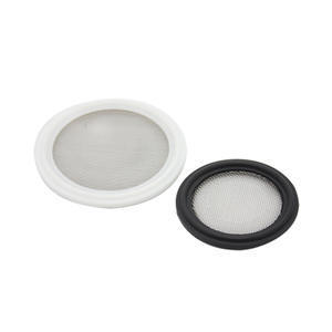 Food Grade Tri Clamp PTFE EPDM Gasket With Stainless Steel Screen Mesh