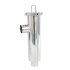 Sanitary Stainless Steel SS304 SS316L Food Grade Metal Mesh Pipeline Industrial Angle Type SMS Threaded Strainer For Juice Wort Beer Milk