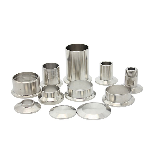 Food Processing Stainless Steel 304/316L Eccentric Reducer Hygienic Pipe Fittings