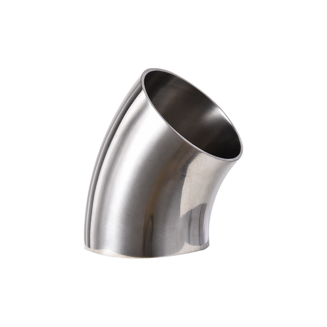 DIN Food Grade Stainless Steel Long Type 90 Elbow for Pipe Tube