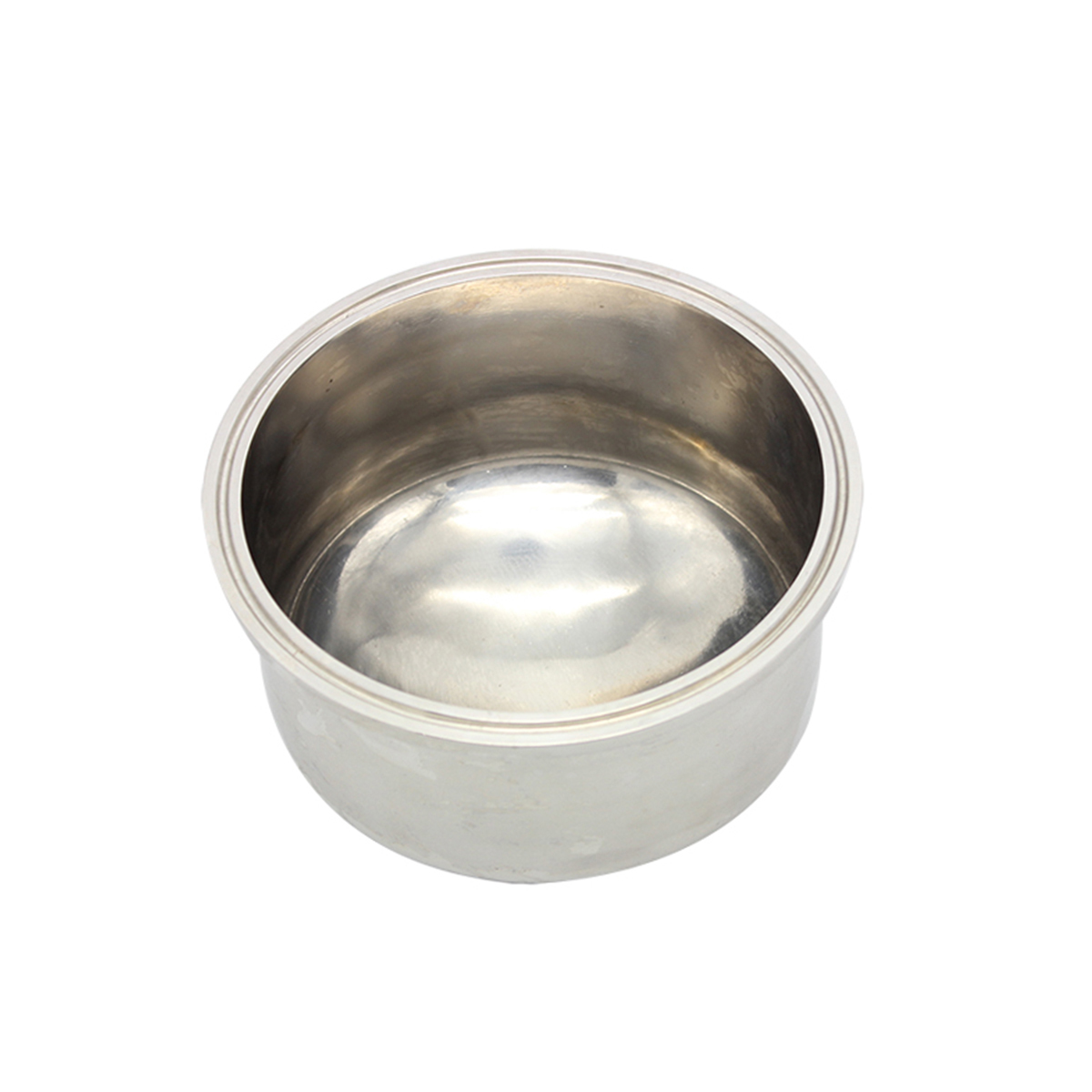 Food Grade SS304 SS316L Stainless Steel Tri Clamp Round Head Tube Hemispherical Cap 