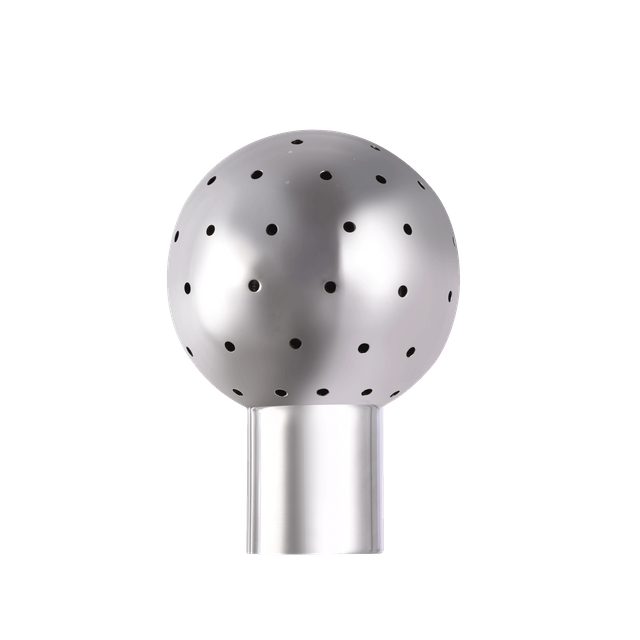 Stainless Steel 304 316L Sanitary Weld Tank Usage Fixed Cleaning Ball