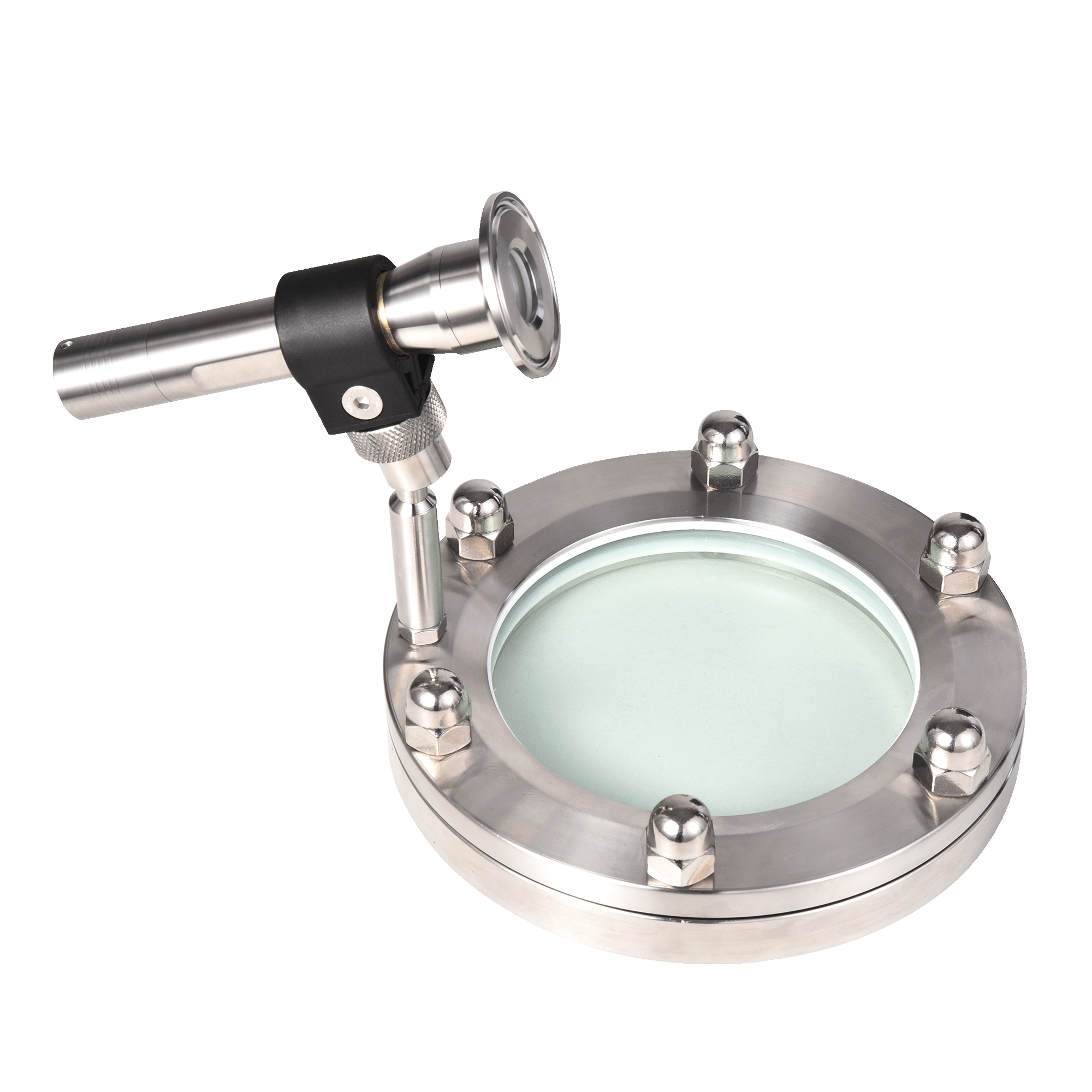 Sanitary Tempered Glass Flange Lighted Sight Glass Buy Sight Glass Lighted Sight Glass