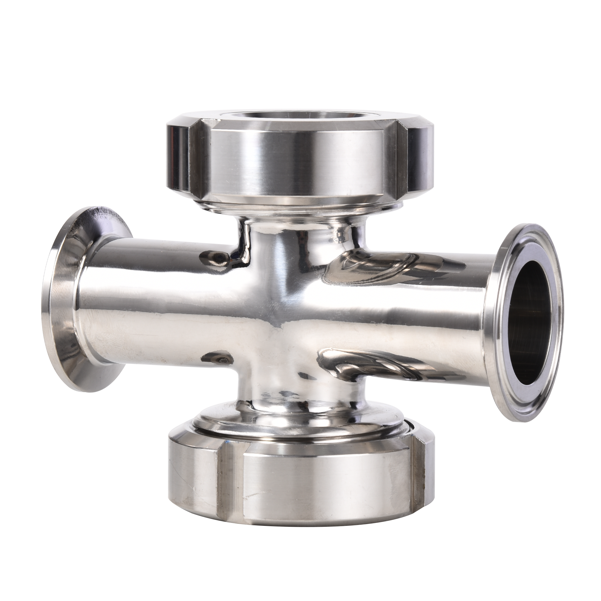 Sanitary Stainless Steel Clamp Spherical Cross-Type Sight Glass