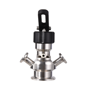 Sanitary Hand / Gas Integration Clamp Aseptic Stainless Steel Sampling Valve