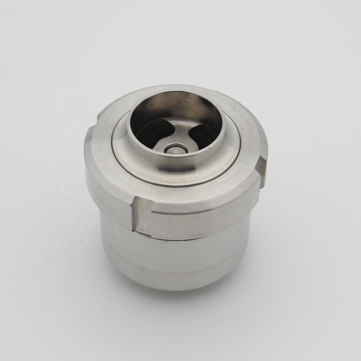 Food Grade Sanitary Stainless Steel 304 316L Union Type Check Valve with Weld End