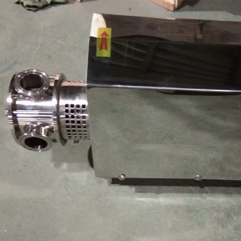 Stainless Steel SS304 Food Grade Flexible Impeller Lobe Pump