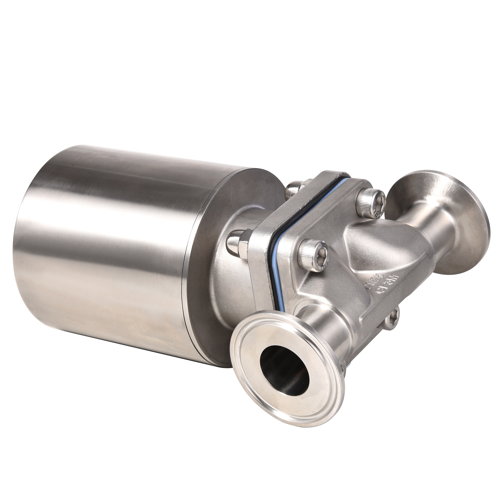 Sanitary SS316L Stainless Steel Pneumatic Clamp Diaphragm Valve